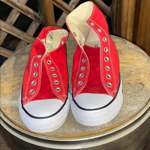 Red Chuck Taylor Converse